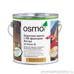 СУПЕР ХИТ! Защитное масло по дереву с УФ-фильтром Экстра Osmo 420 Бесцветное шелковисто-матовое 2,5 л с защитой от УФ-лучей, против роста синей гнили, плесени, грибков UV-Schutz-Ol Extra для наружных работ Osmo-420-2,5 11600027