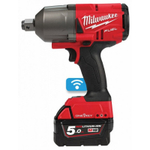 УДОБНЫЙ КОМПЛЕКТ! В кейсе M18 FUEL ONEFHIWF34-502X: Аккумуляторный импульсный гайковерт ПЛЮС 2 аккумулятора B5 5.0 Ач  ПЛЮС зарядное устройство M12-18 FC Milwaukee 4933459730