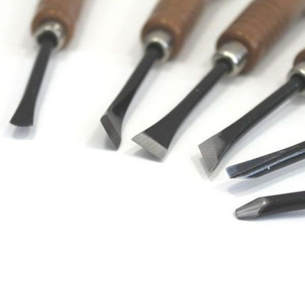 Набор из 6 шт японских резцов Tohosha Kunimitsu 52B6 Miki Tool М00010269