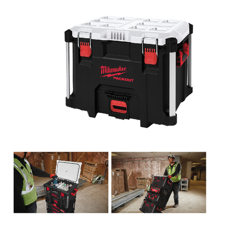 Новинка! Термокейс большой XL Cooler PACKOUT Кейс, Термосумка 38 л MILWAUKEE 4932478648