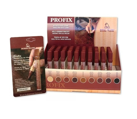 Ретуширующий карандаш PROFIX с морилкой для реставрации цвет 16 груша Borma EN0800CP