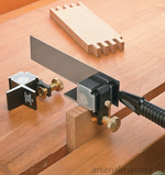 Стусло Veritas Right-Angle Saw Guide для прямых шипов магнитное 05T04.01 М00003365