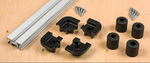 Опоры 4 шт для монтажной шины Veritas Quad T-Slot Track  13k14.14 М00012646