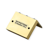 Новинка! Шаблон разметочный для косых шипов ПЕТРОГРАДЪ, модель 2, угол наклона 1:7. Для разметки соединения Ласточкин хвост на мягких и твердых породах древесины М00020159