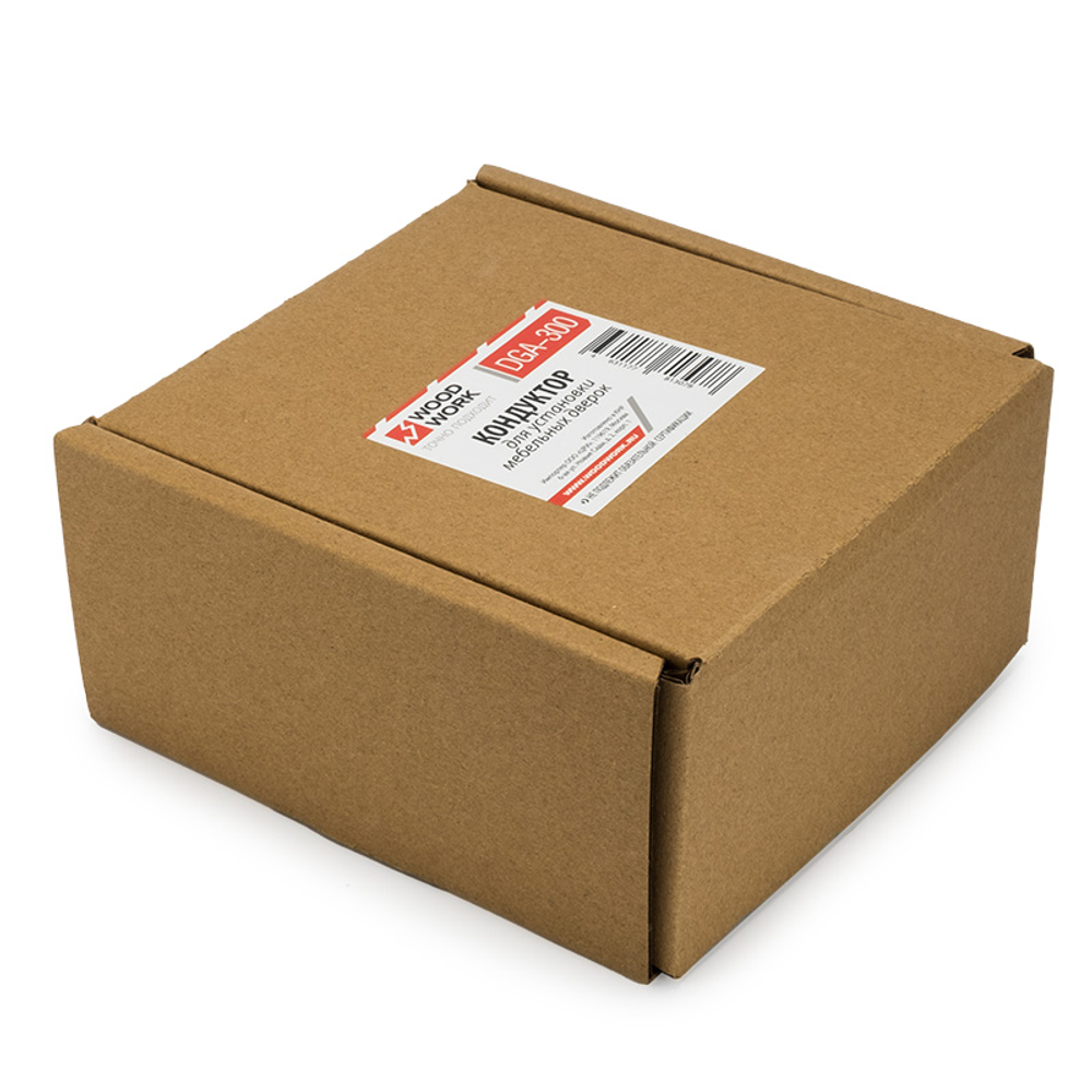 Новинка! Кондуктор для установки мебельных дверок со сверлами 6, 8 и 10 мм Woodwork, регулировка высоты дверцы шкафа при разметке, крепления петель к корпусу, сверление отверстий DGA-300