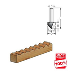 ХИТ! Фреза паз V 90 градусов D 31,8 B 25 хвостовик 12 WPW V903202