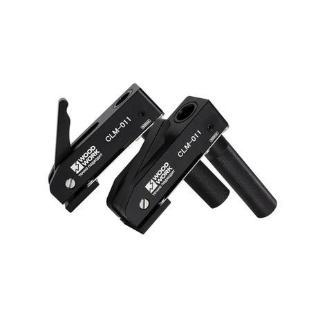 Новинка! Прижим Г-образный верстачный 2 шт. Woodwork с посадкой 20 мм, 3 степени прижима CLM-011