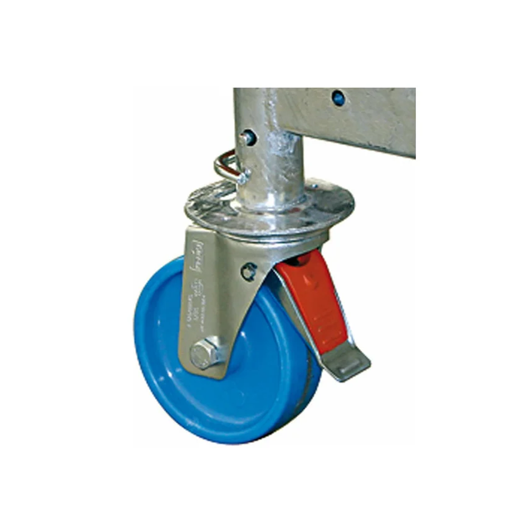 Новинка! Комплект роликов 4 шт Krause ClimTec, ProTec D 125 мм к передвижным подмостям 714169