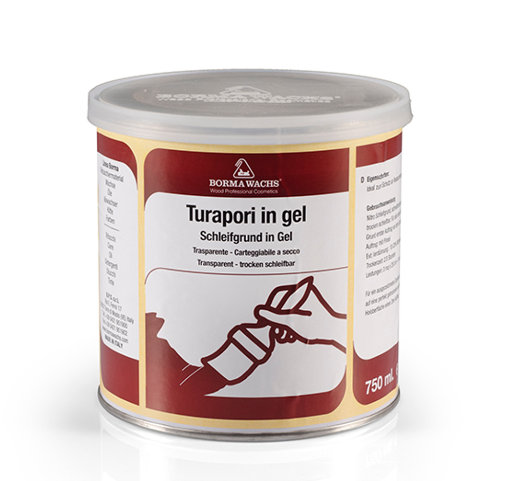 ХИТ! Грунт гель на нитрооснове TURAPORI GEL 250 мл для внутренних работ Borma 0650