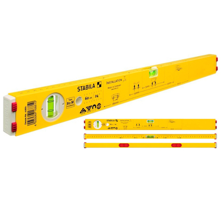 Уровень сантехника STABILA  80M Installation  60 см 16881