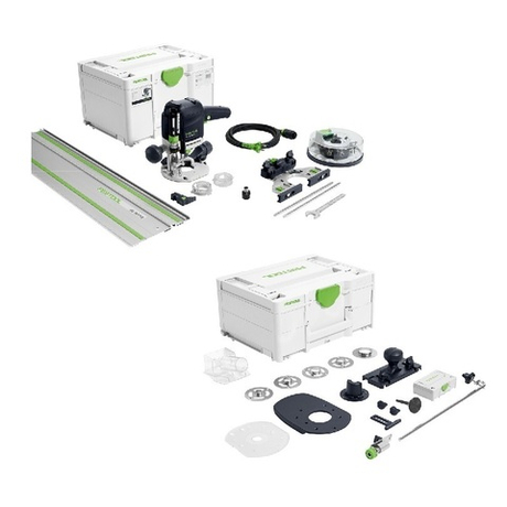 Комплект OF 1010 REBQ-FS-Set+BOX Вертикальный фрезер OF 1010 в Sys3, боковой упор, устройство на шину - направляющую, шина - направляющая FS 800/2, Кассета с фрезами, дополнительная оснастка в систейнере FESTOOL 578053