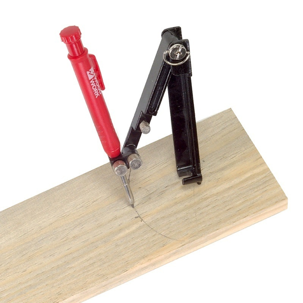 ХИТ! Шаблон с циркулем для копирования, разметки с карандашом WOODWORK GRT-100