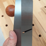 ХИТ! Рубанок N 5 Low Angle торцовочный прижим нержавеющая сталь 345 мм лезвие 50 мм T10 Luban М00022432