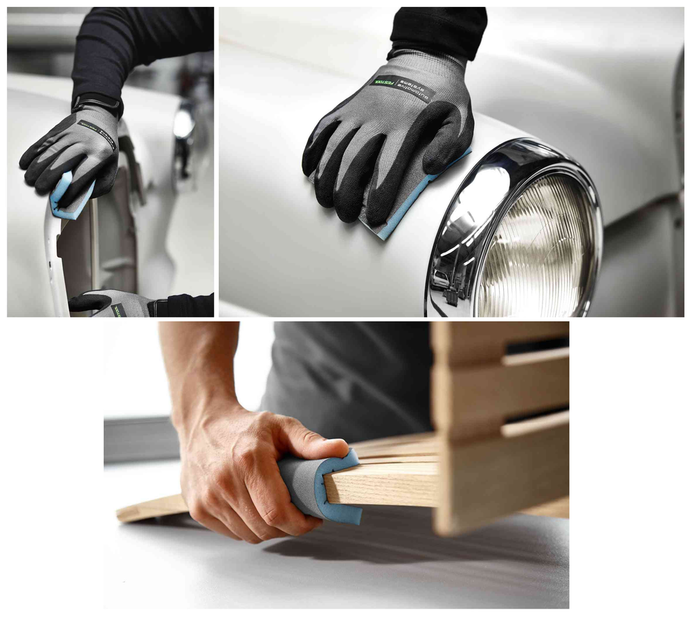 Новинка! Губки шлифовальные 6 шт FESTOOL Granat 60 GR/6 98 x 120 x 13 мм 201112