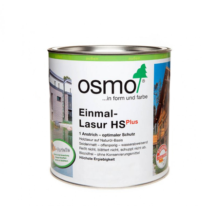 Новинка! Защитное масло с УФ-фильтром Osmo UV-Schutz-Öl Extra 425 цветное прозрачное Дуб 0,22 л, против роста синей гнили, плесени, грибков для наружных работ 11600032_2