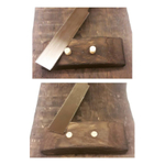 ХИТ! Пила японская гибкая для пробок Kugihiki Mini Z-saw 150 мм (шаг зуба 1,2-1,5 мм) двусторонняя пластиковая рукоять 712321 Dictum М00002504