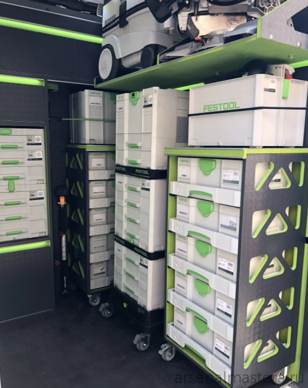 ХИТ! Комплект выдвижных полок 5 шт FESTOOL SYS-AZ-Set 500767