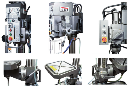 Новинка! Редукторный сверлильный станок JET GHD-30PFB 32 мм, 400 В по металлу 50000960T