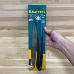 Новинка! Ножовка тип японский по дереву / пила складная KRAFTOOL Camp Fast 9, в сложенном виде 310 мм, полотно 250 мм, 9 TPI, сталь SK-5 для быстрого реза сырой древесины 15218