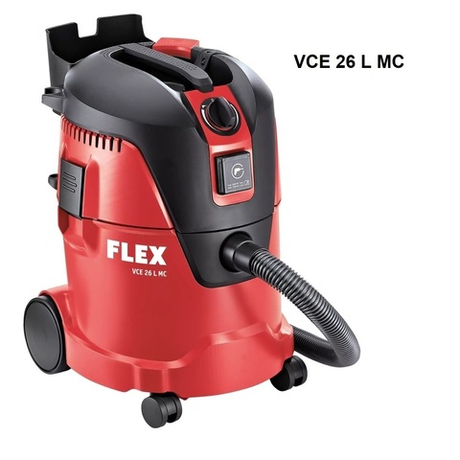 Пылесос профессиональный безопасный 1,25 кВт класс L, бак 25 л VCE 26 L MC FLEX 405426