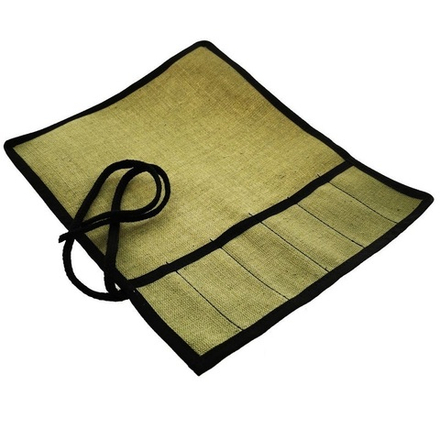 ХИТ! Сумка-скрутка тканевая ПЕТРОГРАДЪ модель 1 для резчицких инструментов 6 карманов М00013733