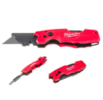 АКЦИЯ RED STRIKE -23%! Нож FASTBACK складной 6 в 1 трапец. лезвия MILWAUKEE 4932478559