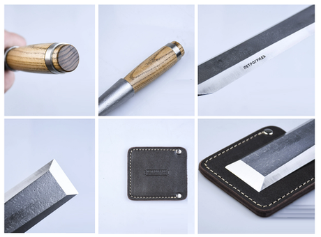 Новинка! Стамеска плотницкая ПЕТРОГРАДЪ модель Истра со скосами 38 мм М00024411