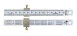 ХИТ! Стальная премиум линейка матовая (шкала - в мм) Shinwa 300 мм Sh 13013 М00011205