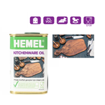 Новинка! Масло для разделочных досок HEMEL Kitchenware Oil 3900H Бесцветное 0,5 л для внутренних работ 20450