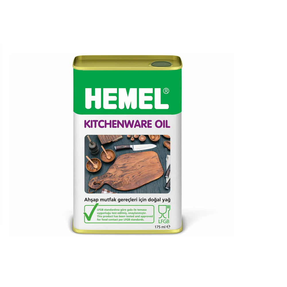 Новинка! Масло для разделочных досок HEMEL Kitchenware Oil 3900H Бесцветное 0,175 л для внутренних работ 18816
