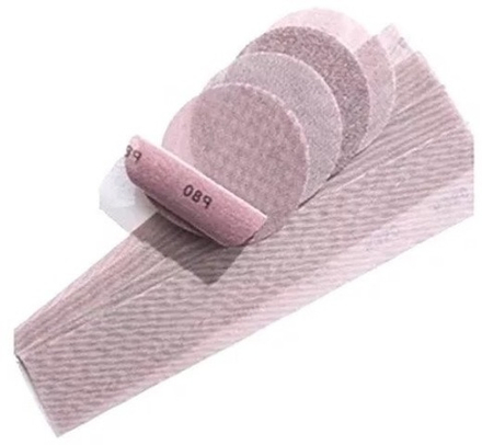 Шлифовальные полоски 50 шт SUN NET X313T 80 х 230 мм на липучке сетка P 80 SUNMIGHT 83506-50