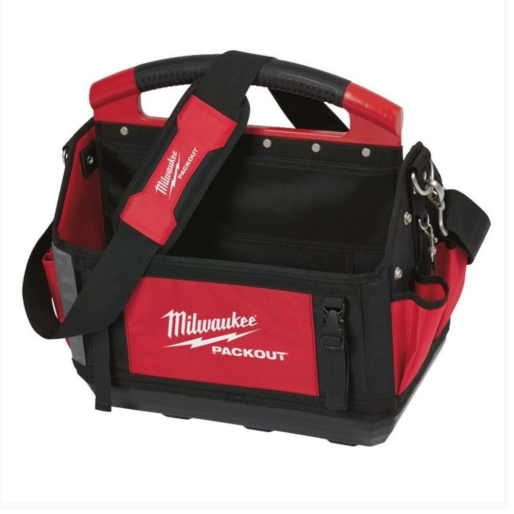 ХИТ! Сумка нейлоновая для инструмента пустая 40 см, отделений 31 шт MILWAUKEE PACKOUT 4932464085