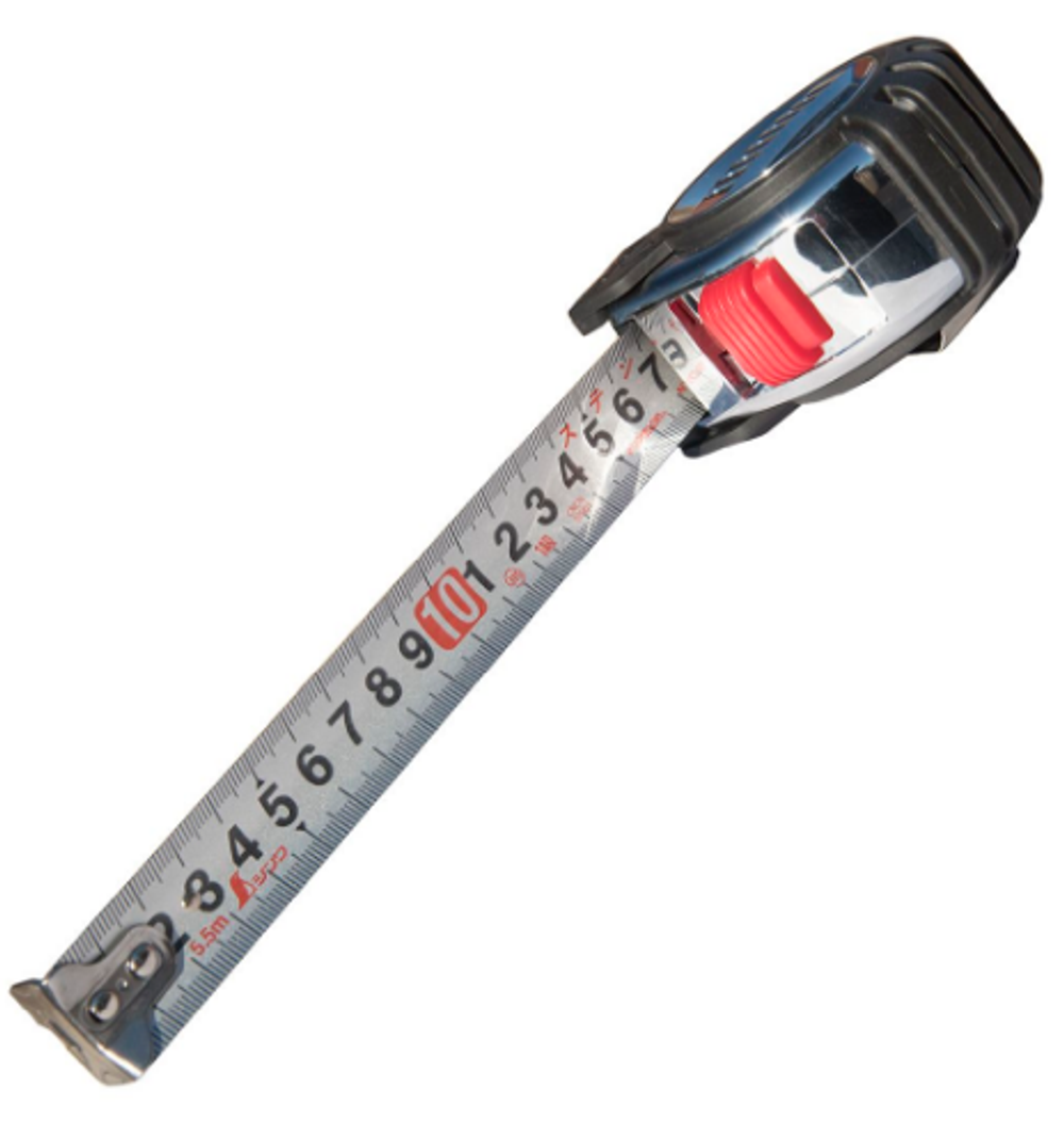 ХИТ! Рулетка Tough Gear 5.5 м 25 мм с петлей Shinwa 80821 М00015767