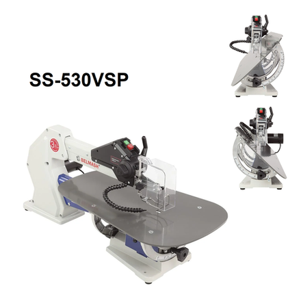 АКЦИЯ ЧЕРНАЯ ПЯТНИЦА! Станок лобзиковый BELMASH SS-530VSP 0,12 кВт 220В, Максимальная ширина заготовки 533 мм, с регулируемой скоростью, наклонным столом и системой удаления S284A