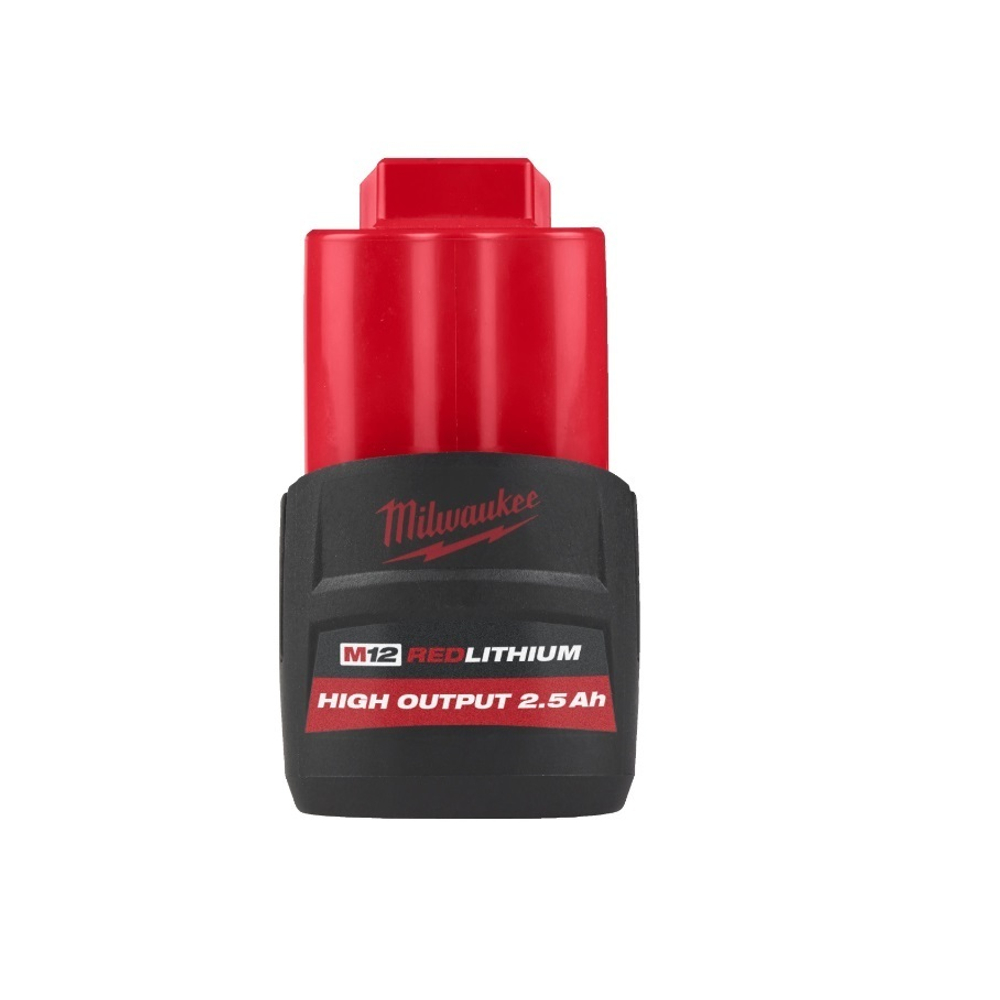 Аккумулятор M12 HB2.5 High Output Li-ion, емкость 2,5 Ач MILWAUKEE 4932480164