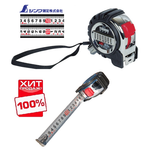 ХИТ! Рулетка Tough Gear 5.5 м 25 мм с петлей Shinwa 80821 М00015767