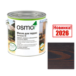 Новинка 2026! Масло для террас и садовой мебели OSMO Terrassen-Öle 025 Табак 2,5 л для наружных работ 025003