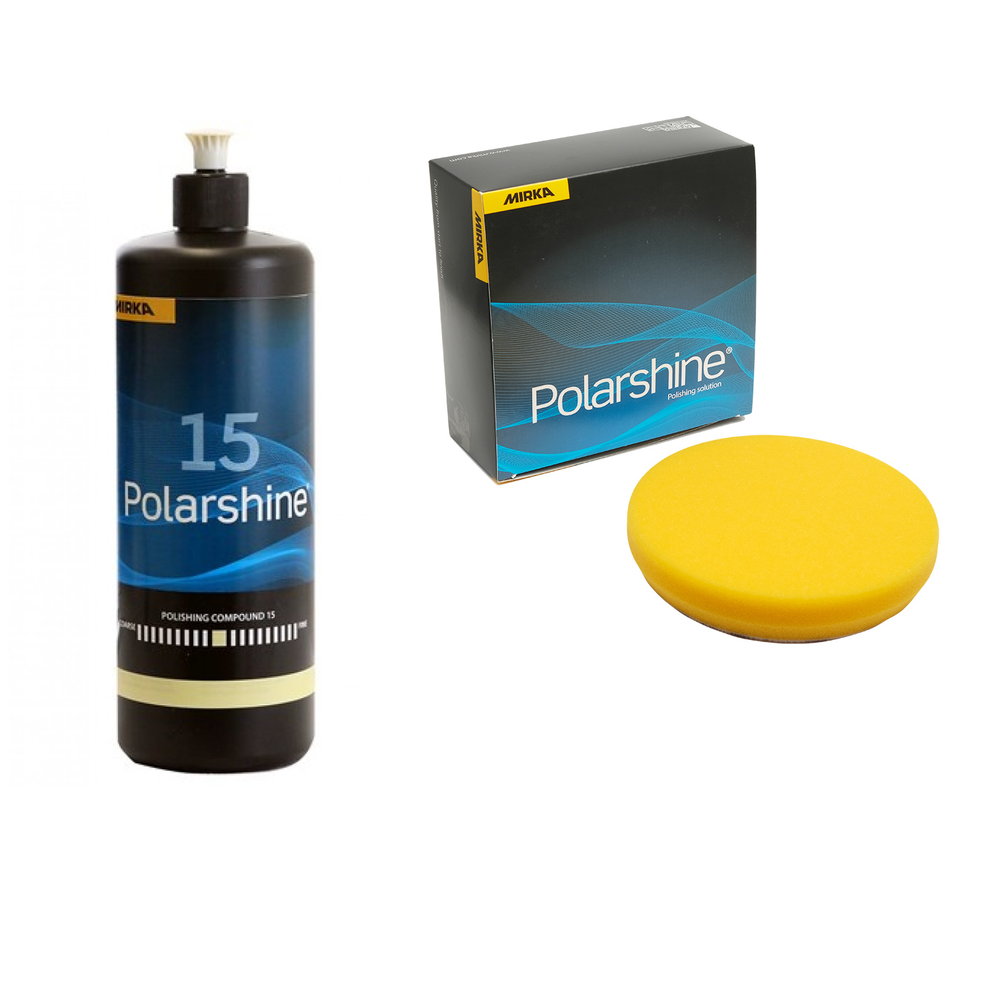 ХИТ! Полировальная паста Mirka Polarshine 15 1 л 7994015111