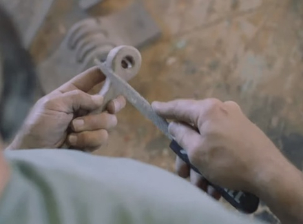 Рашпиль Kutzall прямой конусный 6 дюйм 152 х 15 мм / 275 мм Coarse Original М00017748