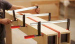 Струбцина из ковкого чугуна TPN 150/50, 5.5 кН с надежной деревянной ручкой BESSEY BE-TPN15B5BE
