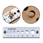 ХИТ! Пробочник Dowel Plate для цилиндрических шкантов D 3 - 16 мм ПЕТРОГРАДЪ М00022711