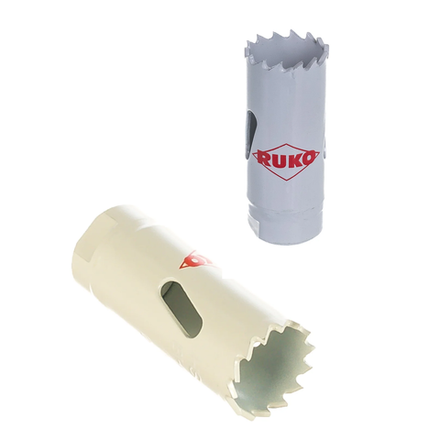 Новинка! Коронка биметаллическая RUKO HSS Co 8% 21 мм, для сверления отверстий в черных и цветных металлах, пластике 126021