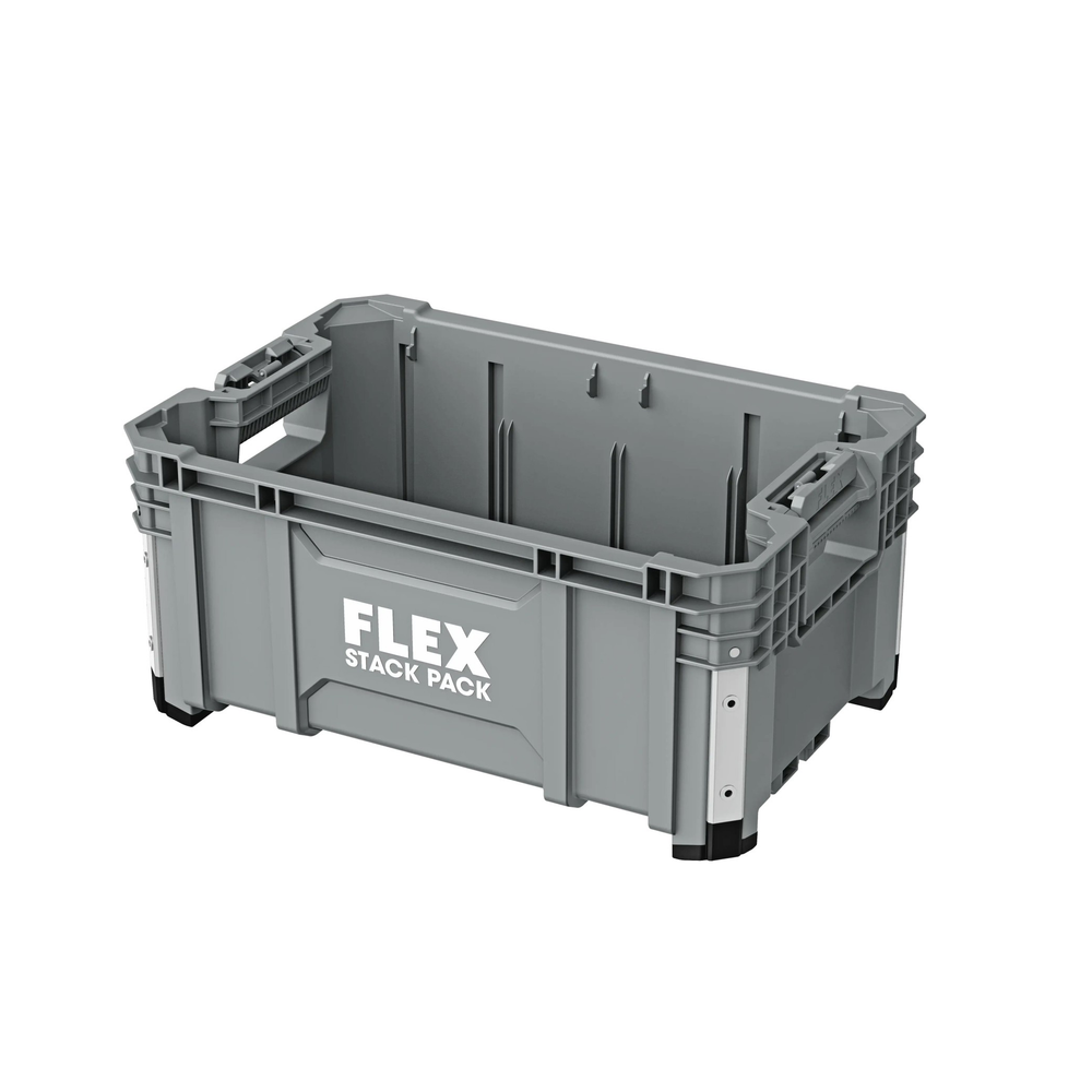 Новинка! Кейс - ящик с открытым верхом FLEX STACK PACK TKL SP C, пустой, 560 x 397 x 261 мм, для инструментов и принадлежностей 533238