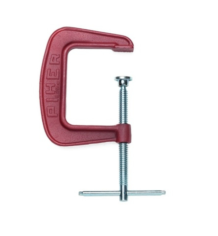 ХИТ! Струбцина винтовая G-образная Piher G 15,6 х 16,5 см 9000Н М00006391