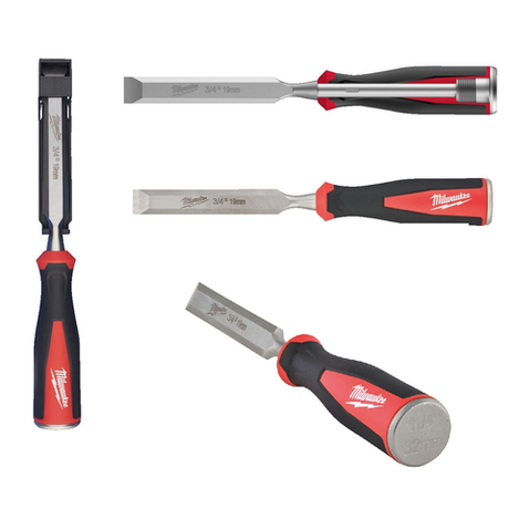 Новинка! Стамеска плоская 3/4" 18 мм Milwaukee 4932479894