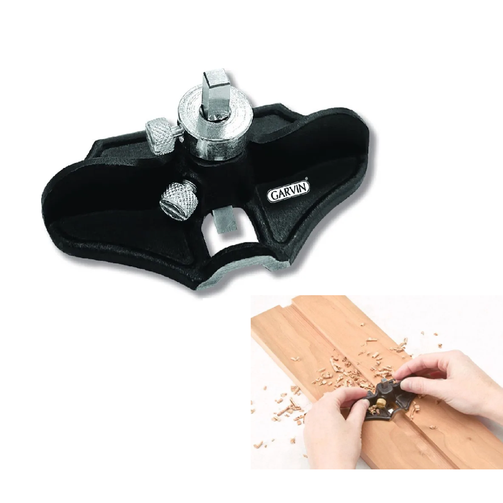 Новинка! Рубанок грунтубель Mini Router Plane – Open Throat 100 мм, лезвие 6 мм GARVIN SRP-0195