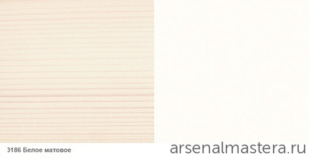 ХИТ! Цветное масло для древесины Osmo 3186 Белое матовое 0,75 л Dekorwachs Intensive Tone для внутренних работ Osmo-3186-0.75 10100409