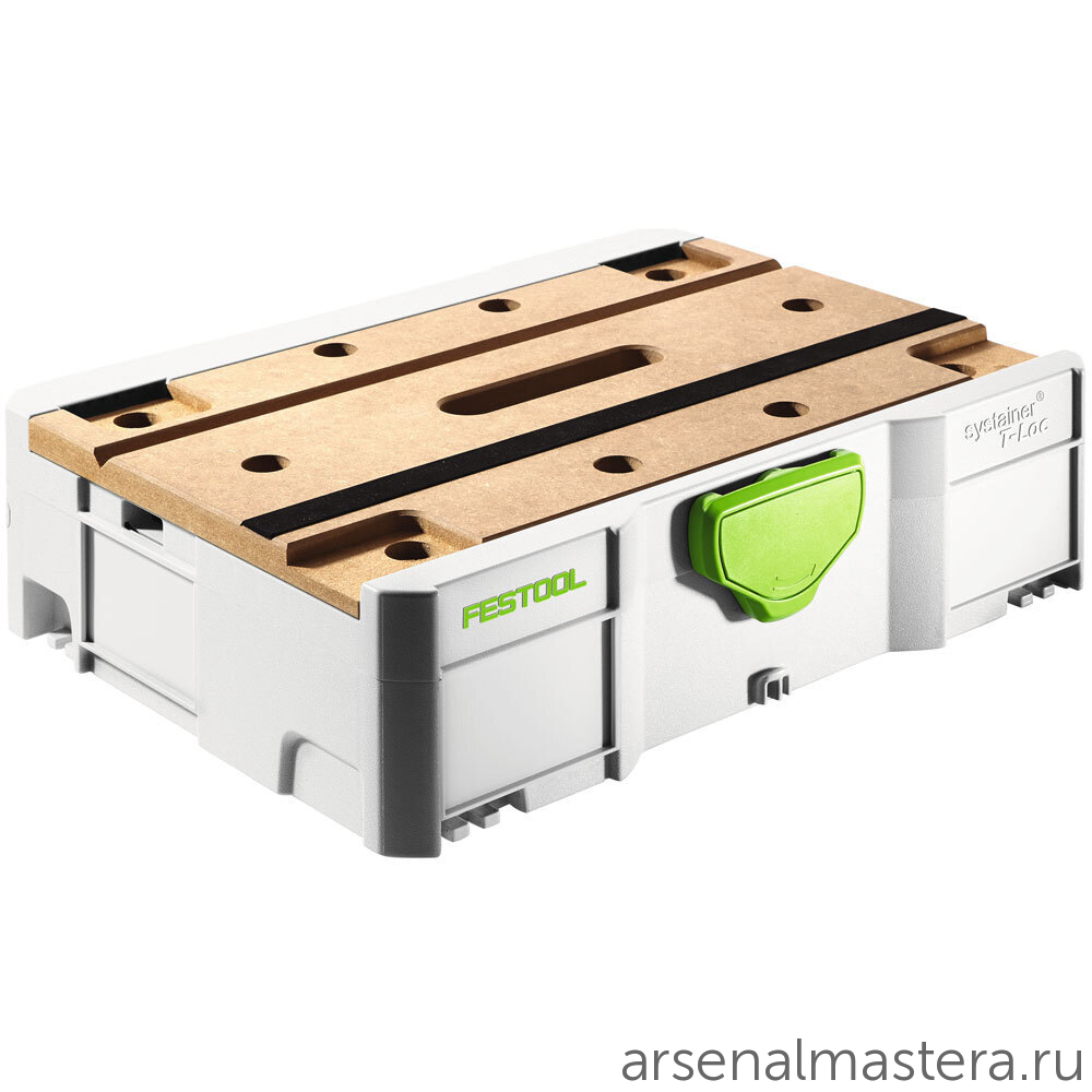 Контейнер с многофункциональной крышкой (мобильный верстак) FESTOOL Систейнер SYS-MFT 500076