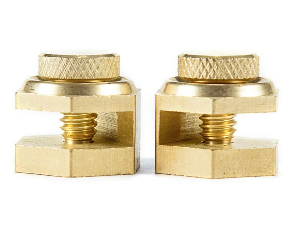 ХИТ! Упоры для угольника (линейки) Brass Stair Gauges М00008047 Swanson SG0020