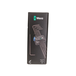 Новинка! Набор Г-образных ключей с функцией фиксации, удлиненный 9 предметов WERA TORX 967/9 TX XL HF 1 8/9/10/15/20/25/27/30/40 WE-024450